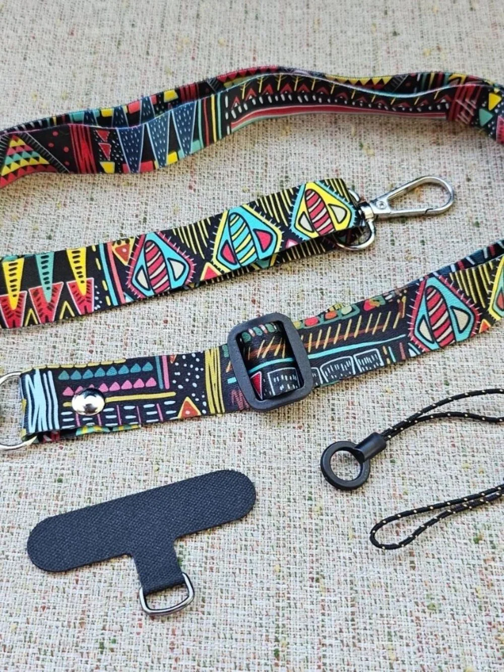 Mobile Phone Lanyard Neck Hanging Long Wide Band Mobile Phone Case Universal